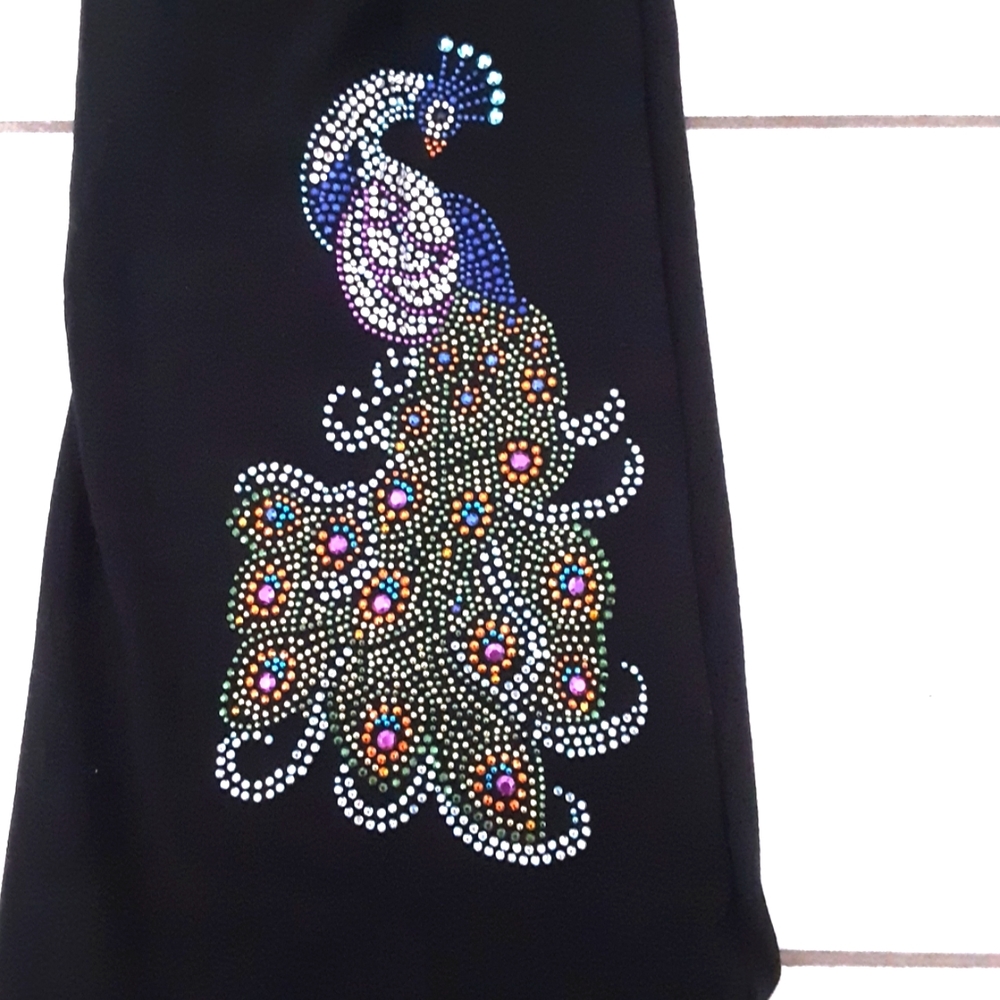 Rhinestone Yoga Pants